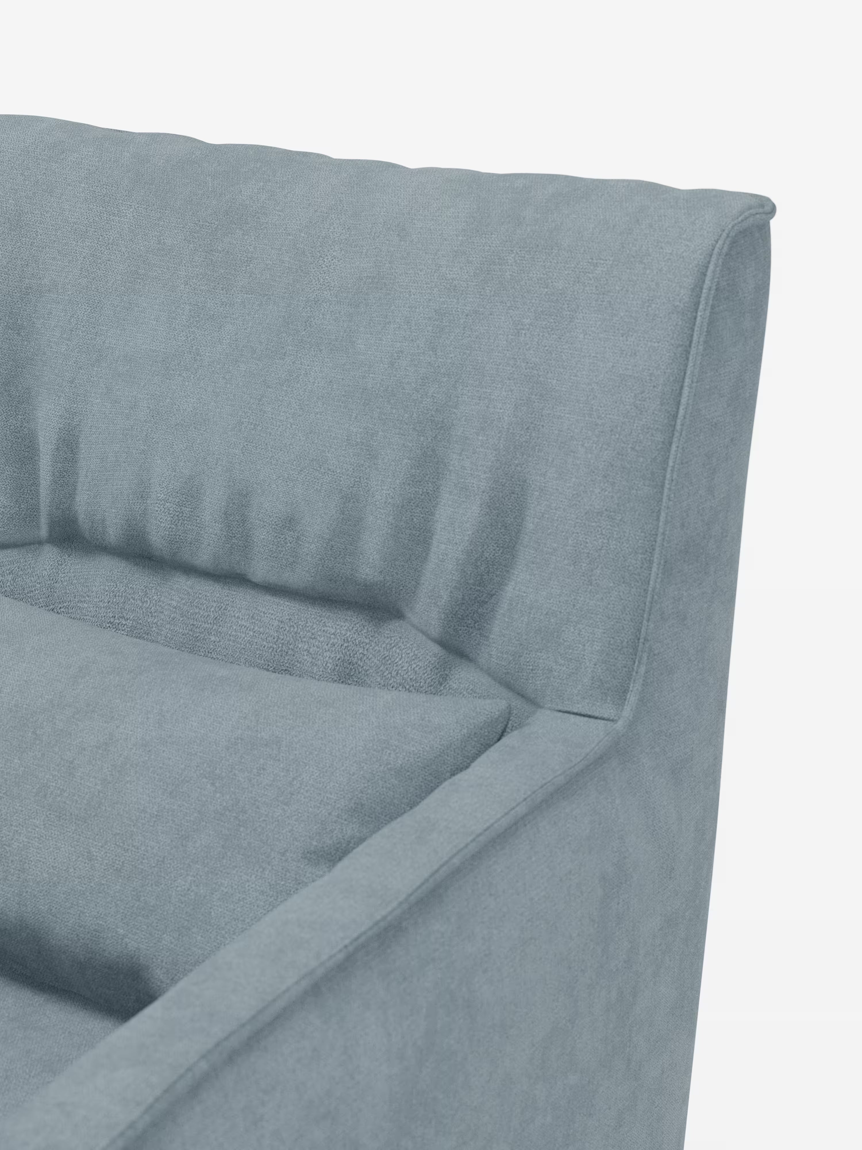 Tulla poltrona girevole con cuscino poggiareni - design elegante in tessuto impermeabile