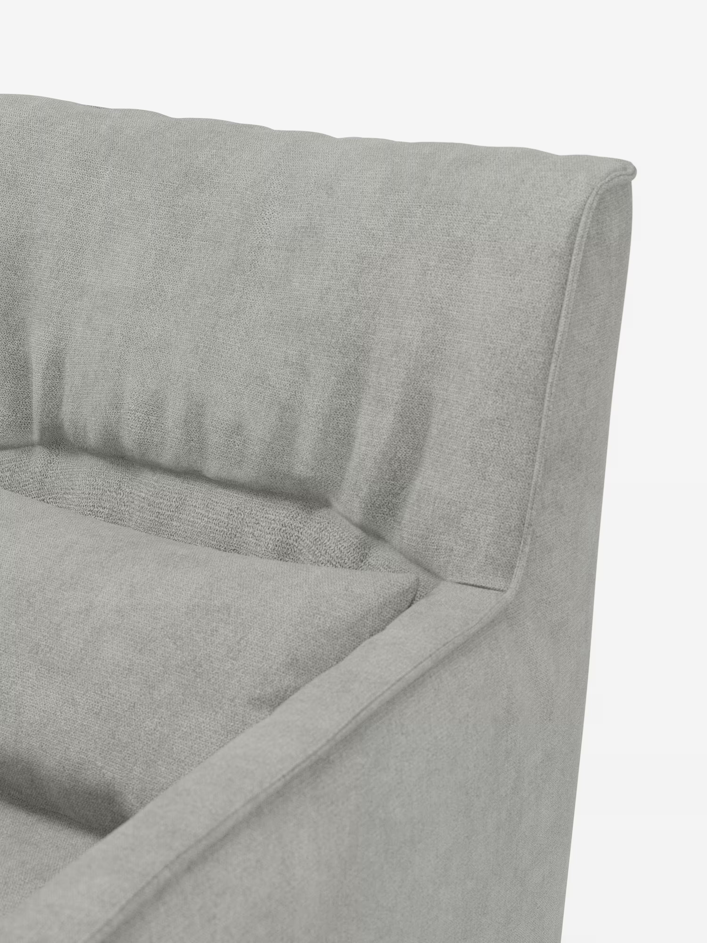 Tulla poltrona girevole con cuscino poggiareni - design elegante in tessuto impermeabile
