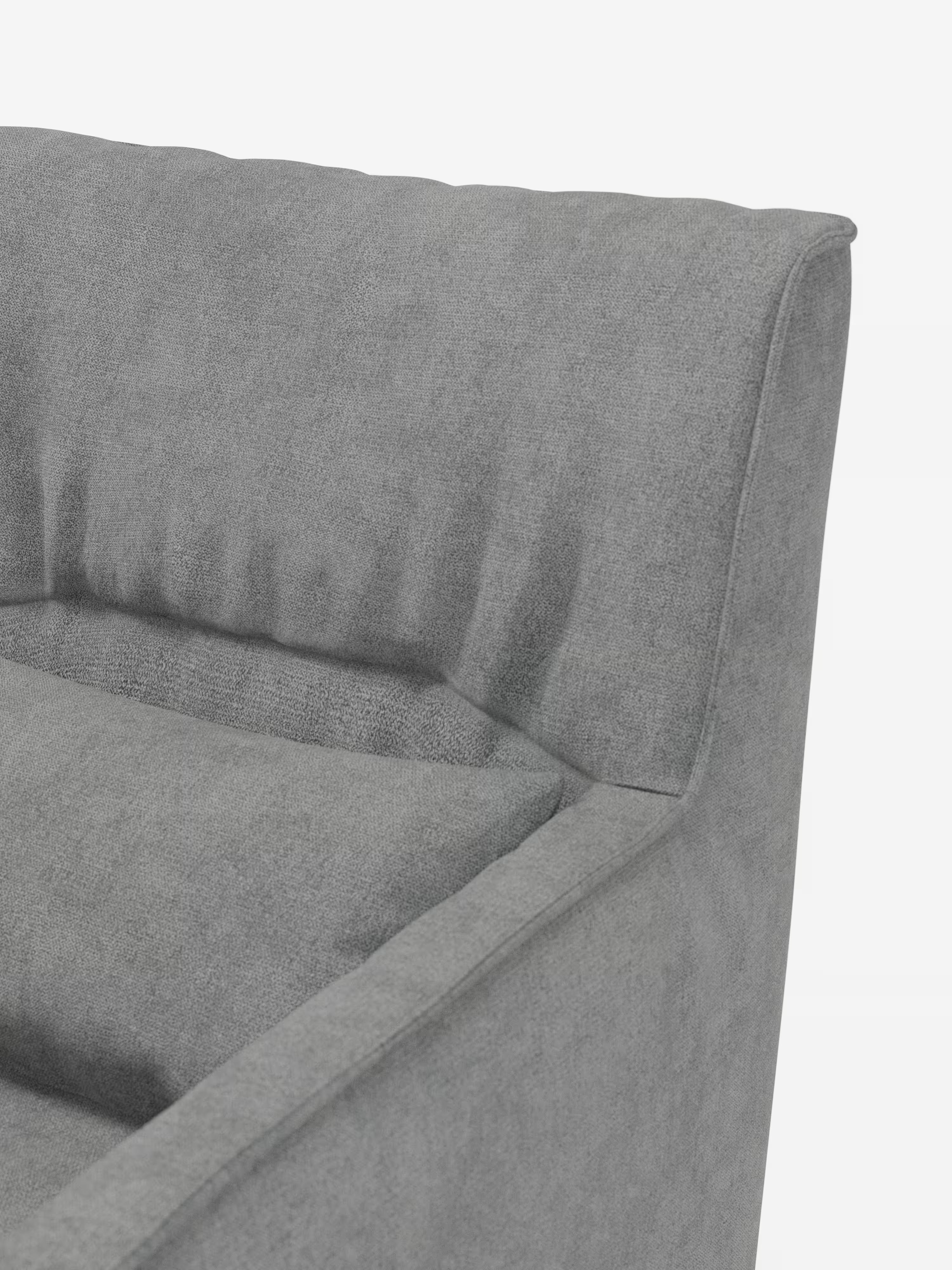 Tulla poltrona girevole con cuscino poggiareni - design elegante in tessuto impermeabile