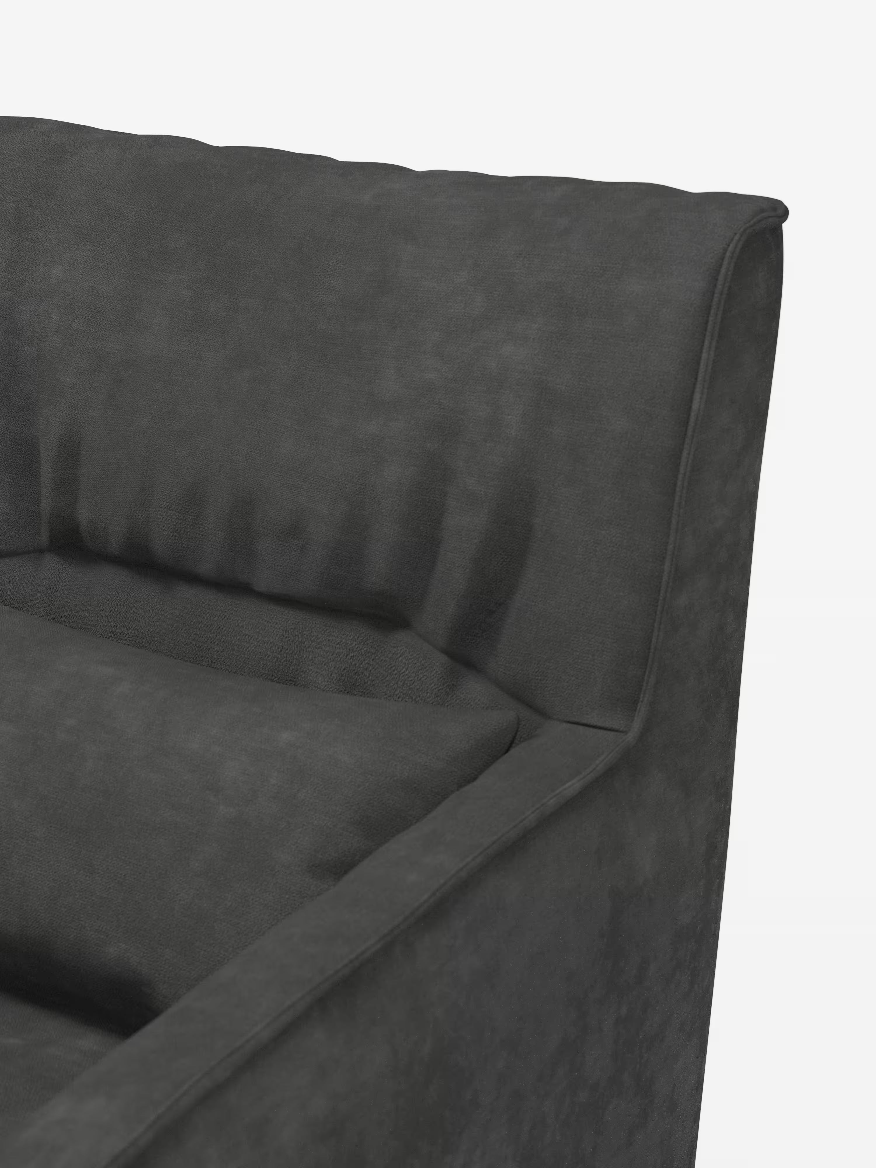 Tulla poltrona girevole con cuscino poggiareni - design elegante in tessuto impermeabile