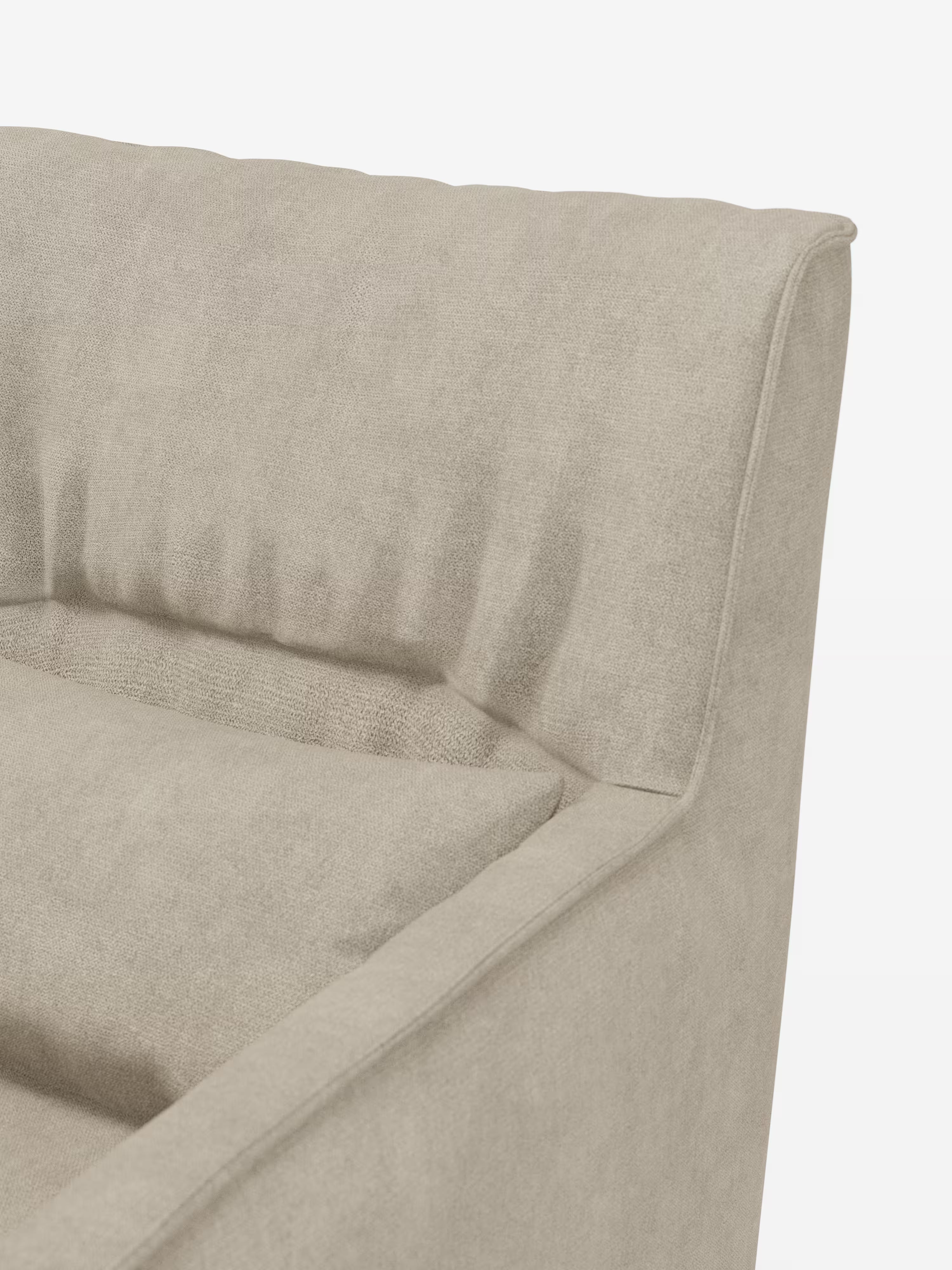 Tulla poltrona girevole con cuscino poggiareni - design elegante in tessuto impermeabile