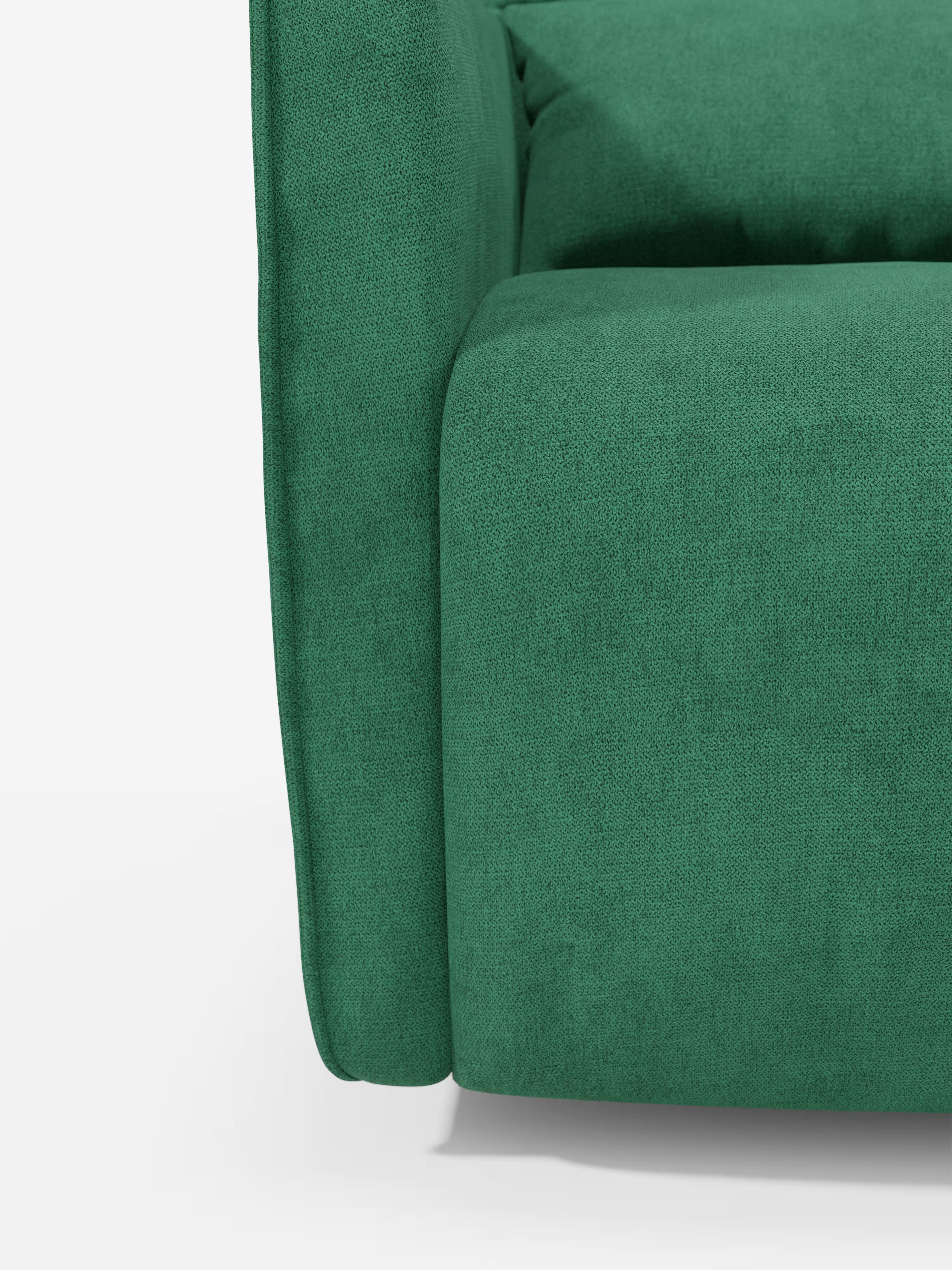 Tulla poltrona girevole con cuscino poggiareni - design elegante in tessuto impermeabile