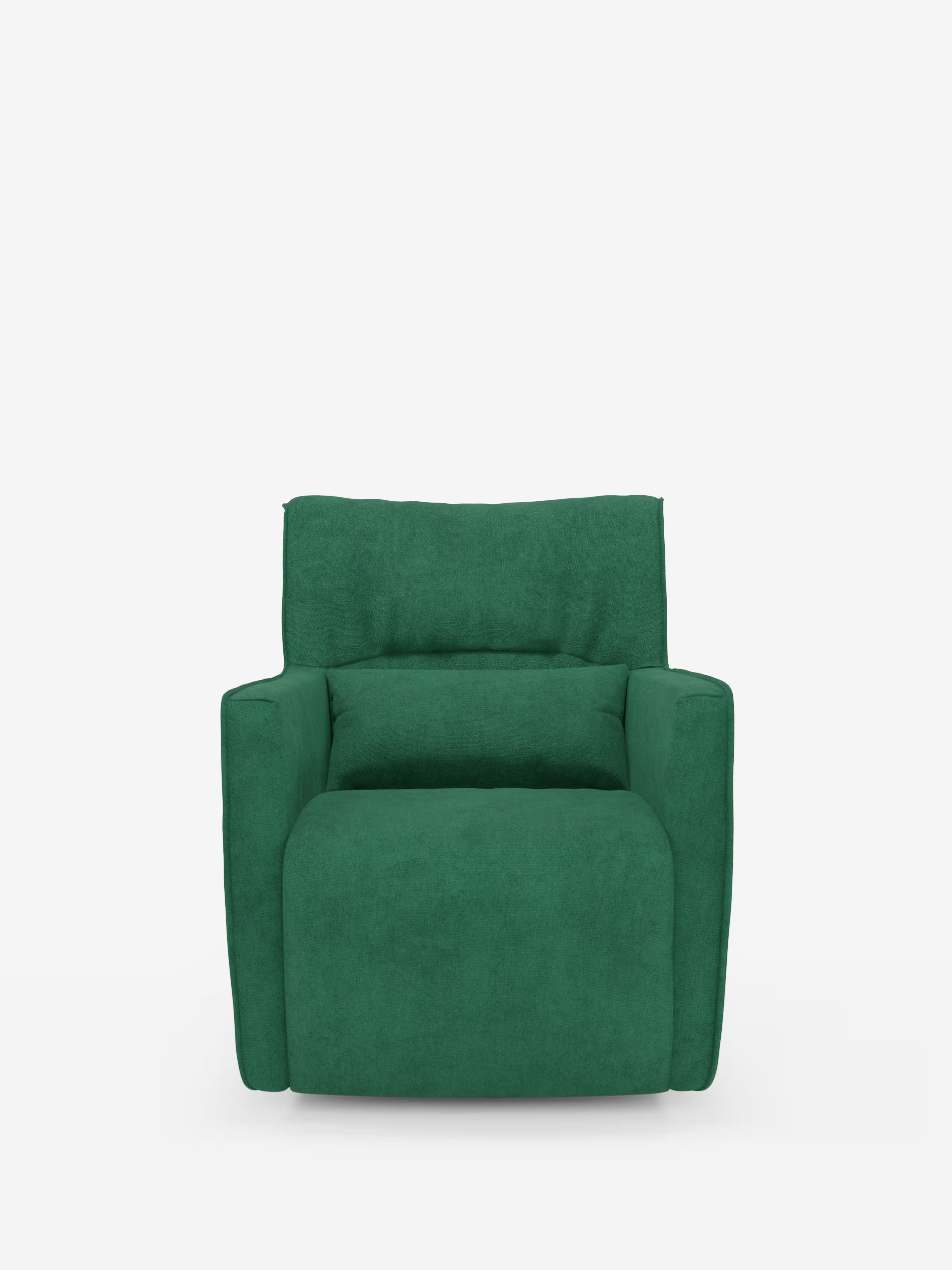 Tulla poltrona girevole con cuscino poggiareni - design elegante in tessuto impermeabile